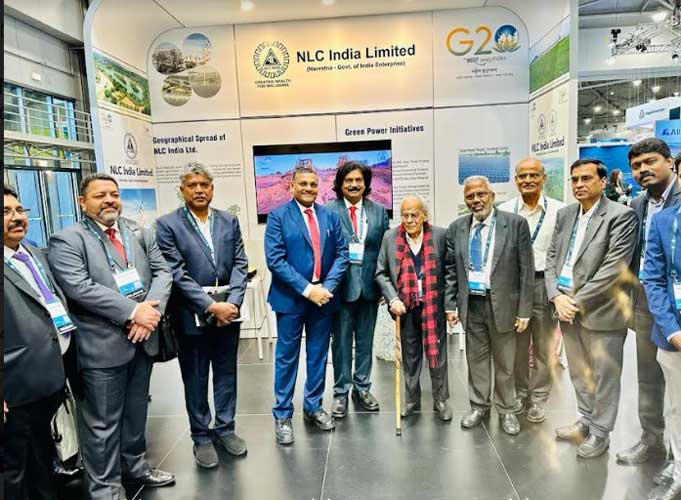Secretary, Coal Ministry inaugurated Indian Pavilion having NLCIL, CIL at Australia World Mining Congress 2023 12 29nlc inaug1