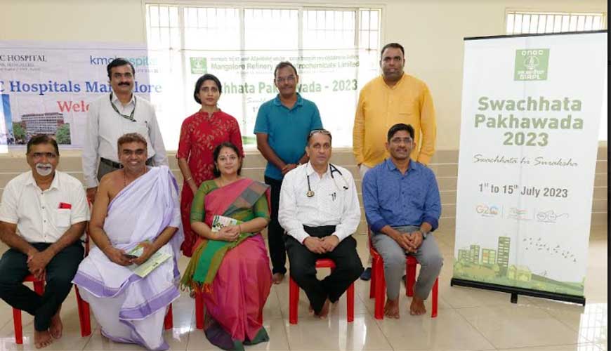 MRPL launches Swachhta Pakhwada - 2023; Health and Wellness Camp at Kateel 17 10mrpl pakhwada3