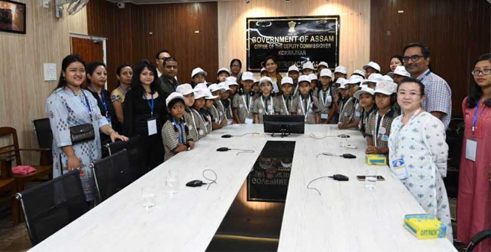 District Commissioner, Kokrajhar stresses on dedication and commitment in life to NTPC Bongaigaon GEM Girls 13 18ntpc csr1