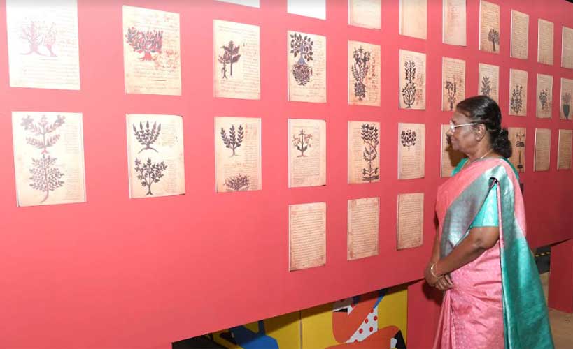PRESIDENT OF INDIA INAUGURATES ‘FESTIVAL OF LIBRARIES’ 5 05murmu inaug1