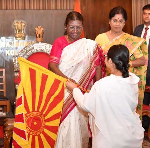 PRESIDENT OF INDIA LAUNCHES 'MY BENGAL, ADDICTION FREE BENGAL' CAMPAIGN ORGANIZED BY BRAHMA KUMARIS 7 17murmu launch1