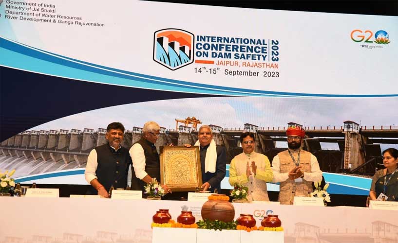 Vice President, Jagdeep Dhankhar Inaugurates the International Conference on Dam Safety at Jaipur, Rajasthan 5 15dhankar inaug1