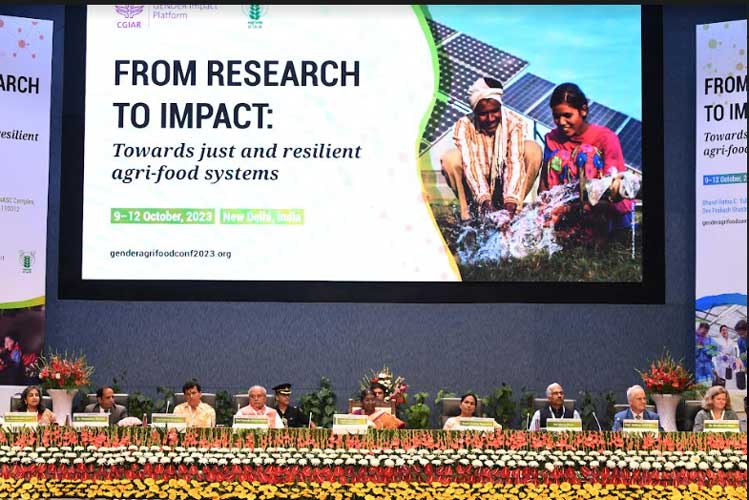PRESIDENT OF INDIA INAUGURATES INTERNATIONAL RESEARCH CONFERENCE ON ‘FROM RESEARCH TO IMPACT: TOWARDS JUST AND RESILIENT AGRI-FOOD SYSTEMS’ 5 09murmu inaug