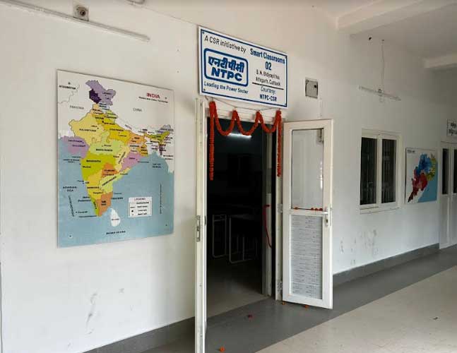 NTPC ER-II inaugurates Smart Classrooms at BN Bidyapitah, Athgarh, Cuttack 5 11ntpc csr