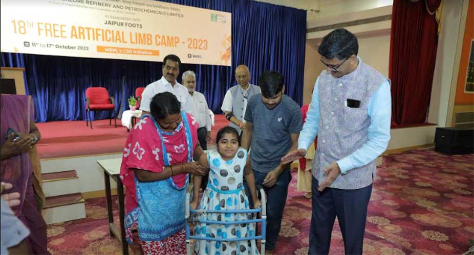 233 Beneficiaries get Free Artificial Limbs at MRPL 6 13camp1