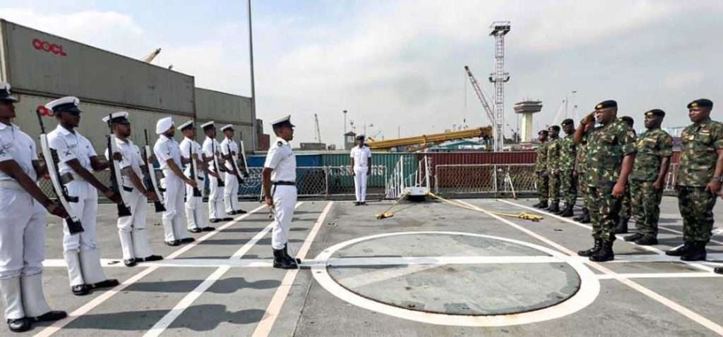 INS SUMEDHA AT LAGOS, NIGERIA 6 16navy meet1