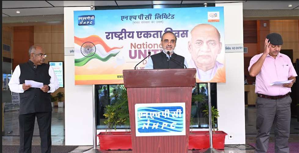 NHPC observes ‘Rashtriya Ekta Diwas’ and ‘Fit India Swachhta Freedom Run 4.0’ 5 31nhpc celebrate1