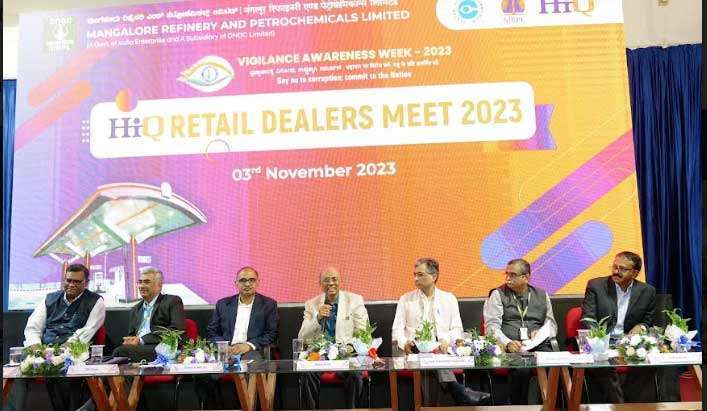 HiQ Retail Outlet Dealer Meet as part of Vigilance Awareness Week at MRPL 6 mrpl meeting2