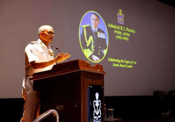 SOUTHERN NAVAL COMMAND COMMEMORATES THE BIRTH CENTENARY OF ADMIRAL (RETD) RONALD LYNSDALE PEREIRA 6 naval2