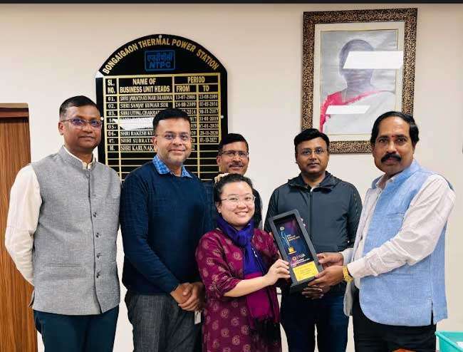 NTPC Bongaigaon soars high at Public Relations Society of India (PRSI) National Awards 2023 6 ntpc award4