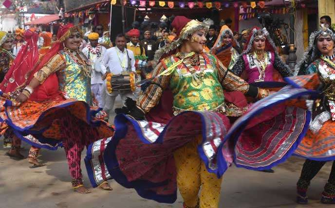 PRESIDENT OF INDIA INAUGURATES 37TH SURAJKUND INTERNATIONAL CRAFTS MELA 6 murmu inaug2