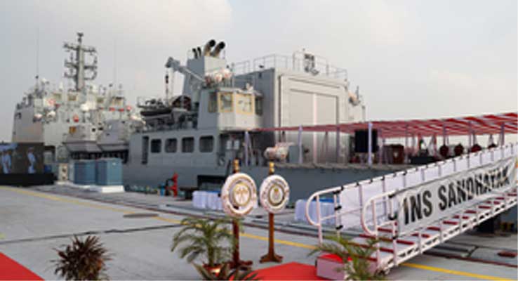 First Survey Vessel Large ship commissioned into Indian Navy 5 navy large ship