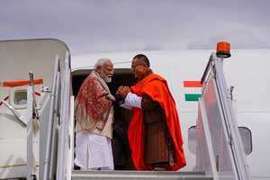 bhutan pm thank modi