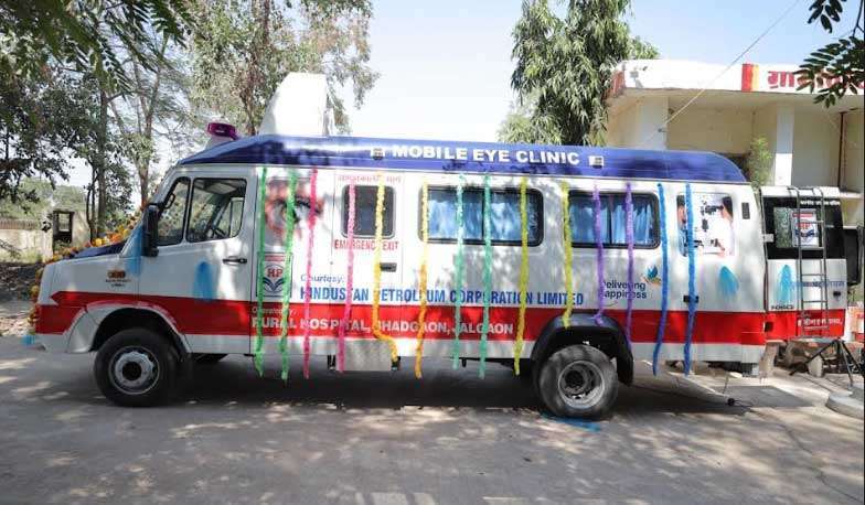 HPCL Brings Eye Care to Rural Communities with Mobile Clinic Donation 5 hpcl csr