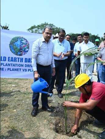 NTPC Bongaigaon plants more than 50 saplings on World Earth Day 5 ntpc earth day1