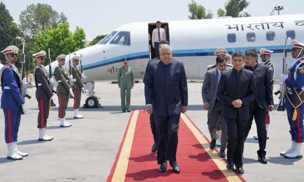 Vice President Dhankhar arrives in Tehran to attend Raisi funeral ceremony 5 vp jagdeepdhankar1