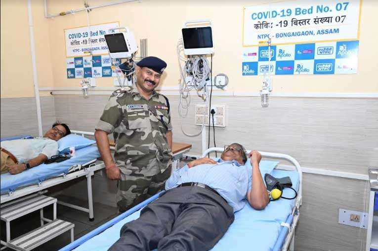 NTPC Bongaigaon Hospital, in collaboration with the CISF unit and Civil Hospital Kokrajhar 5 ntpc blood donation