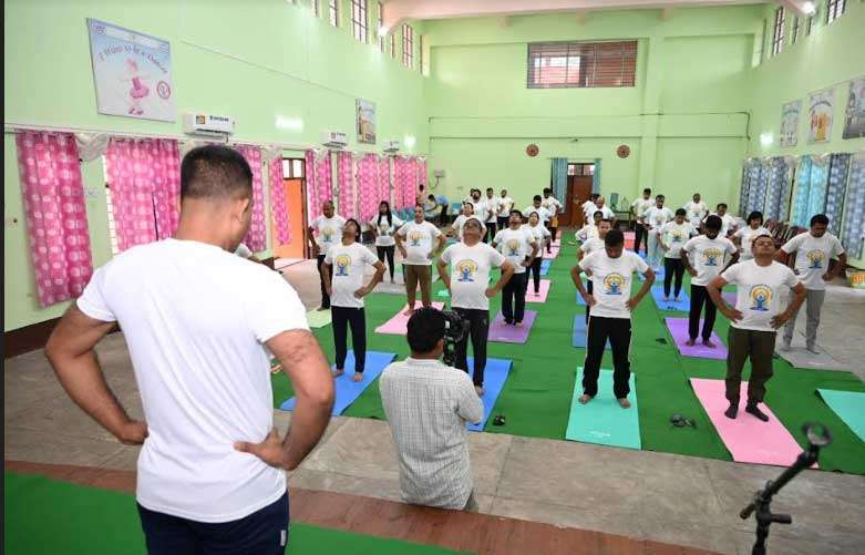 NTPC Bongaigaon Celebrates International Yoga Day 2024 with Mass Yoga Session 6 ntpc celebrate yoga1