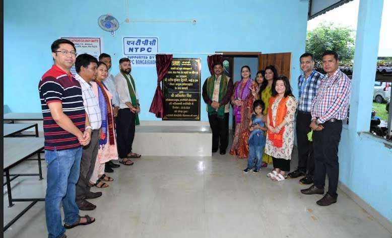 NTPC Bongaigaon Inaugurates Key Community Projects in Bashbari Village 5 ntpc inaug1