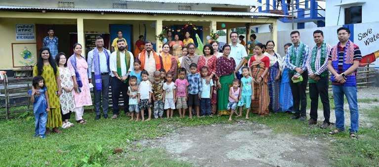 NTPC Bongaigaon Inaugurates Key Community Projects in Bashbari Village 7 ntpc inaug3