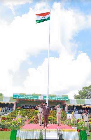 78TH INDEPENDENCE DAY CELEBRATIONS AT NLCIL, NEYVELI 6 nlc celebrate i day2