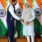 modi with athletes