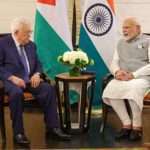 modi with palestine preside