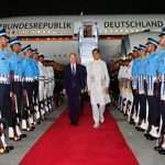 german chancellor india