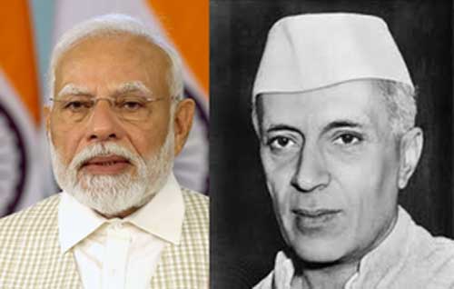 modi nehru