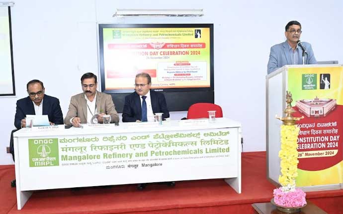 Constitution Day celebration at MRPL 5 mrpl celebrate1
