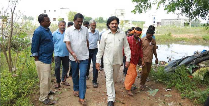 NLCIL EXTENDS UNWAVERING SUPPORT IN THE AFTERMATH OF CYCLONE FENGAL 7 nlc cmd visit2