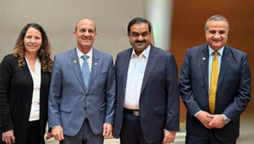 Gautam Adani meets Israeli envoy, discusses India-Israel collaboration