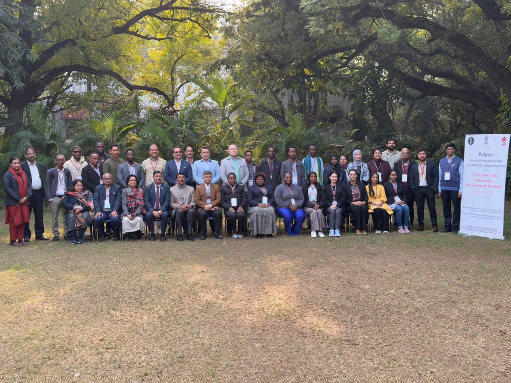 HUDCO Successfully Organised ITEC Training on Low Carbon Urban Infrastructure Development