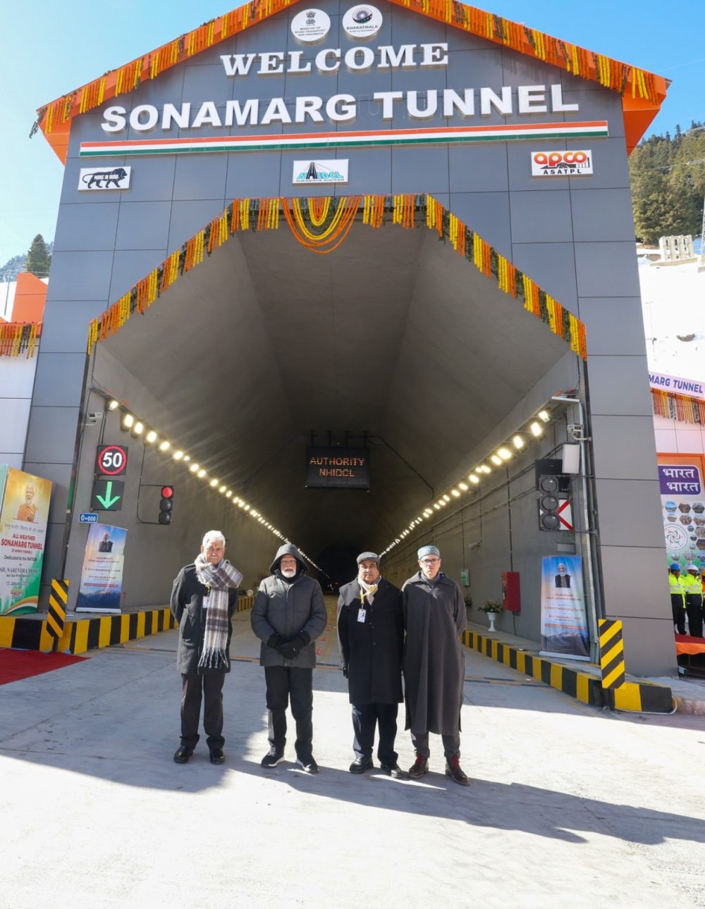 PM Modi inaugurates J&K's Sonamarg tunnel, dedicates it to nation 6 sonmarg1 e1736770308335