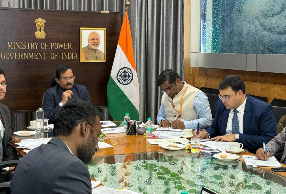 MoS for Power & MNRE Shripad Yesso Naik 1st meeting of GoM for viability of distribution utilities