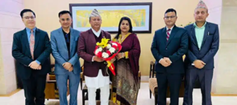 Nepal Energy Minister arrives in New Delhi for 'India Energy Week-2025'
