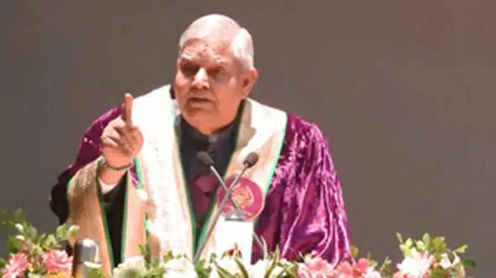 Vice President, Jagdeep Dhankhar,