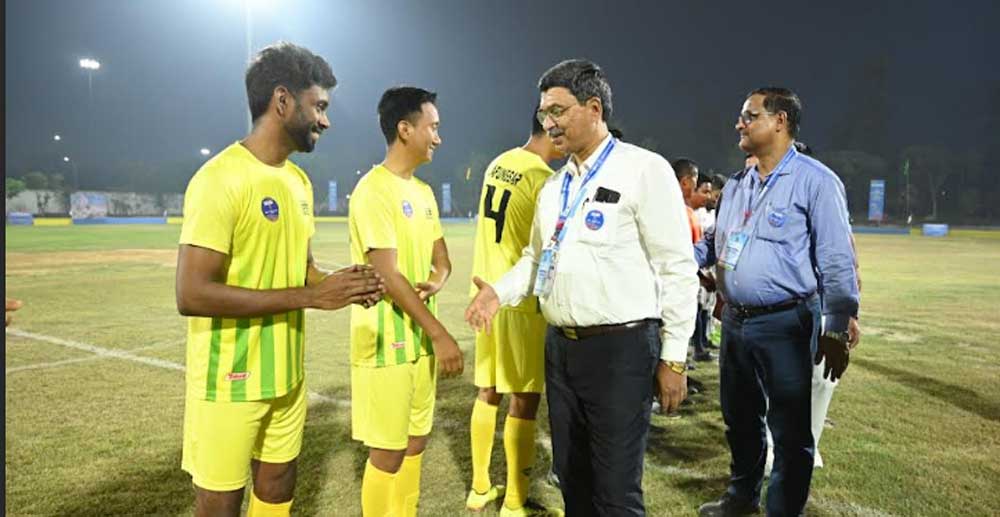 Intra Regional Sports Meet (IRSM) - Football 2024-25 kicks off at NTPC Bongaigaon 6 ntpc sports1