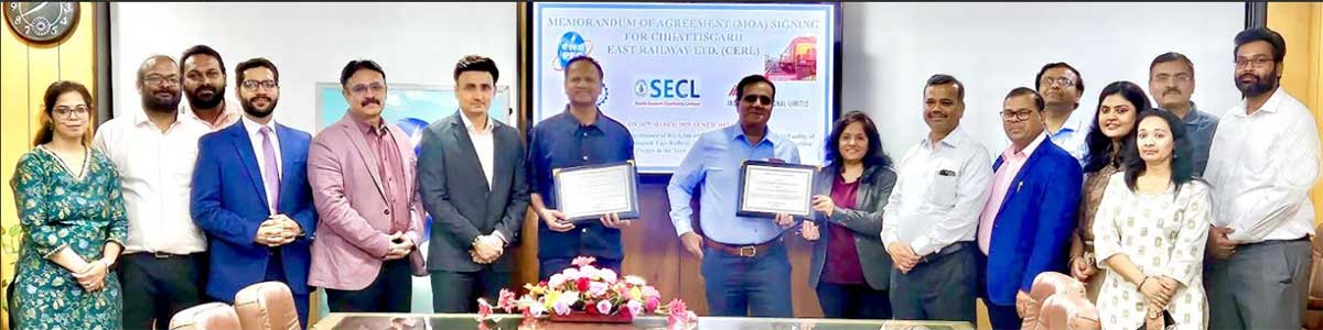 PFC & CERL EXECUTE A LOAN AGREEMENT FOR RS 3517 CRORE 5 PFC sanctions loan for implementing the East Rail Corridor Project in Chhattisgarh
