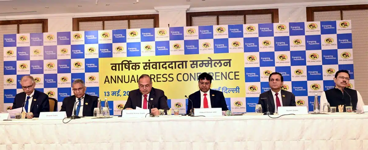 Despite challenges in global economy, our company had a landmark year : GAIL CMD Sandeep Kumar Gupta 5 GAIL India Limited Annual Press Conference 2025 in New Delhi