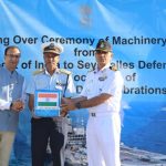 India hands over spares for Seychelles Defence Forces as INS Teg docks at Port Victoria 16 India hands over spares for Seychelles Defence Forces