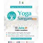 IDY2025: Yoga Sangam portal crosses 50,000 registrations, says Ayush Ministry 16 IDY2025: Yoga Sangam portal crosses 50,000 registrations, says Ayush Ministry