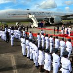 PM Modi arrives to grand reception in Trinidad & Tobago; welcomed by PM Kamla Persad-Bissessar 14 PM Modi arrives to grand reception in Trinidad & Tobago; welcomed by PM Kamla Persad-Bissessar