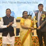 POWERGRID conferred with SCOPE Eminence Award in HR Management by President of India 8 President Confers SCOPE Eminence Award in HR Management to POWERGRID