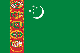 Turkmenistan 1 tukeministan flag