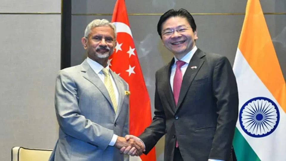 EAM Jaishankar Holds Talks with Singapore PM Wong on Boosting Ties