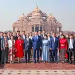 Mongolian President visits Akshardham, deepens India-Mongolia spiritual bond 15 Mongolian Prez visits Akshardham, deepens India-Mongolia spiritual bond