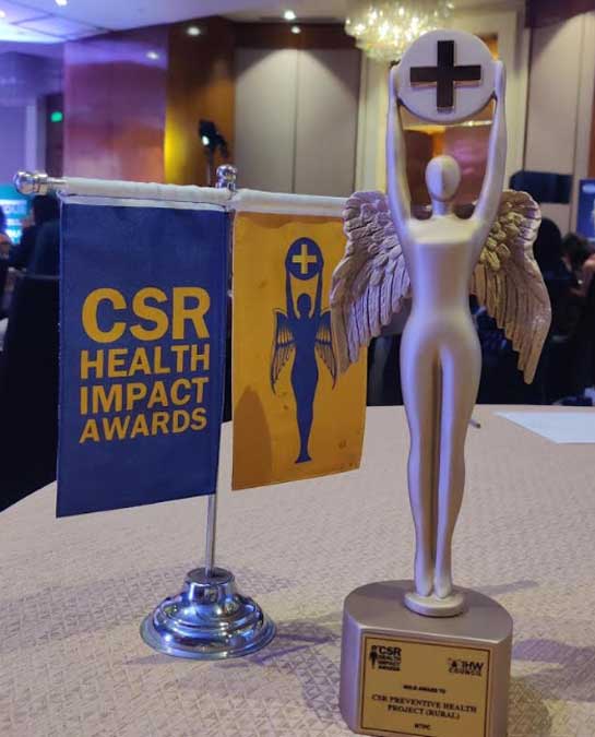 NTPC Bongaigaon Honoured with 2025 CSR Health Impact Award 5 ntpc award1