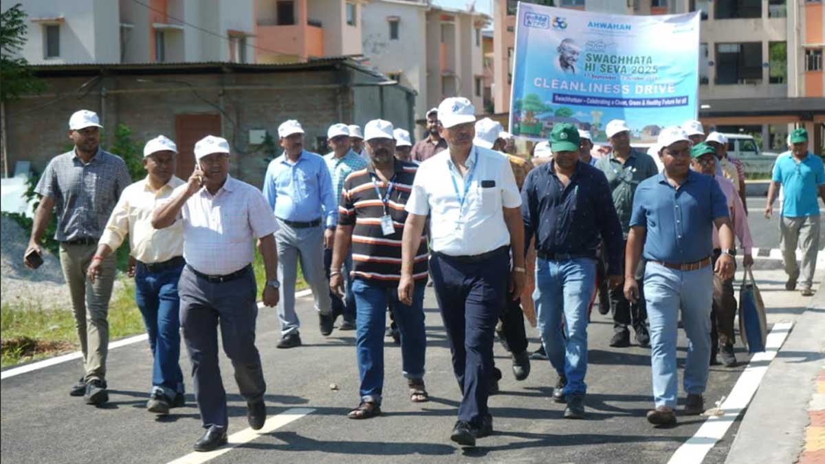 NTPC Bongaigaon Marks Swachhata Hi Seva 2025 with Walkathon and Tree Plantation Drive 6 ntpc plantation2
