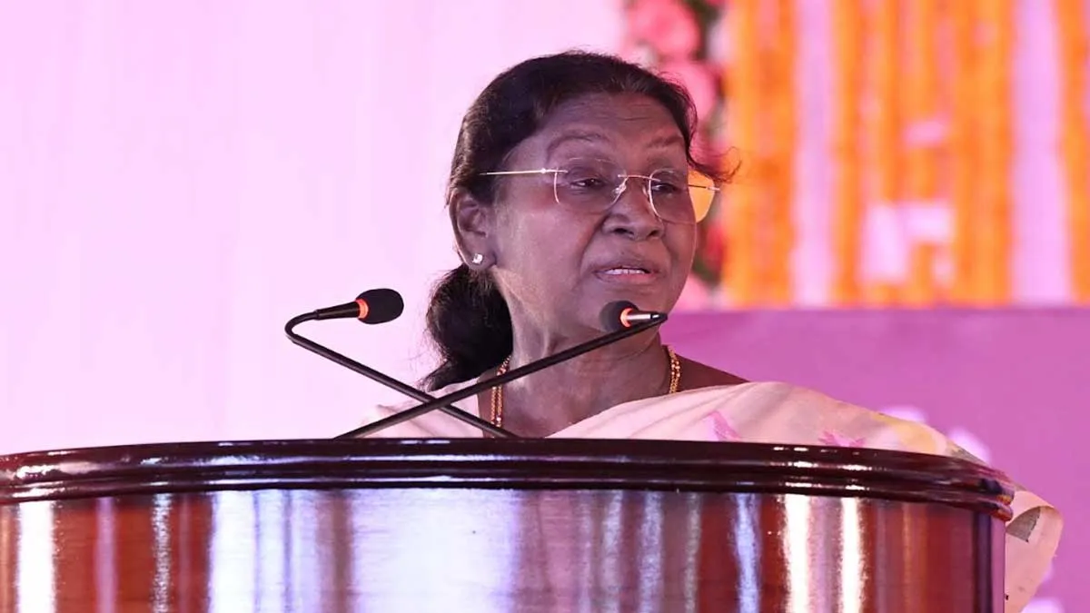 President of India Unveils Brahma Kumaris’ 2025–26 Theme ‘Meditation for World Unity and Trust’ at Lucknow Ceremony 5 droupdi murmu